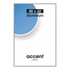 Nielsen Fotolijst 55124 Accent Mat Zilver 40x60 cm