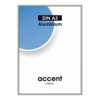 Nielsen Fotolijst 59748 Accent Mat Zilver is 29.7x42 cm