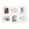 De Zep Fotolijst XK472W Oviedo is een fotocollage met passepartout waarin je zes foto's van 10x15 of 15x20 cm kunt plaat