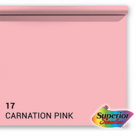 Superior Achtergrondpapier 17 Carnation Pink 1.35 x 11m