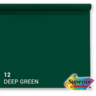 Superior Achtergrondpapier Deep Green 12 1.35 x 11m