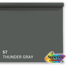 Donker grijs 57 fotostudio papierrol 2.72 x 11m Superior