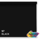 Superior Achtergrondpapier 97 Black 3.56 x 15m