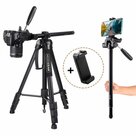 MOJOGEAR 167cm 3-in-1 statief driepoot, monopod en horizontale arm