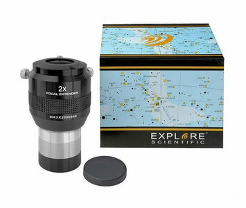 Explore Scientific Barlow lens 2x - 2 Inch