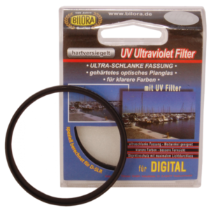 UV camera filter 43mm ultra slank