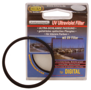 UV camera filter 55mm ultra slank