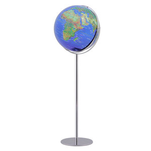 Staande moderne design wereldbol SOJUS physical