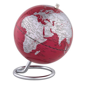 emform Mini globe Galilei Rood 13.5cm