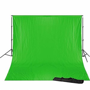 Studio Achtergrond Support BR-D23 + 3x4m Green Screen