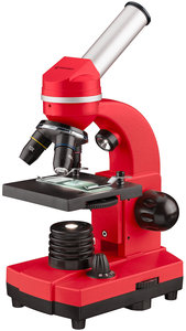 Bresser Junior Biolux SEL Studenten Microscoop 40x - 1600x Rood