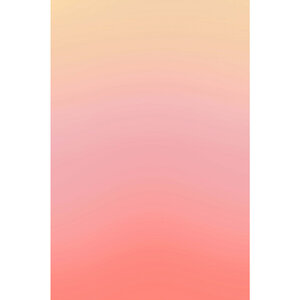 Achtergronddoek -Coral Gradiënt- 80x120cm van 100% Katoen