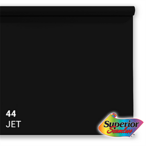  Jet Zwart 44 papierrol 1.35 x 11m Superior