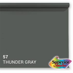 Thunder Grey 57 papierrol 1.35 x 11m Superior