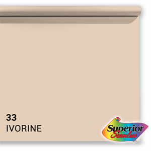 Ivorine 33 papierrol 1.35 x 11m Superior