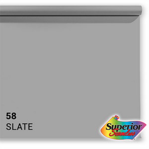Slate Grey 58 papierrol 1.35 x 11m Superior