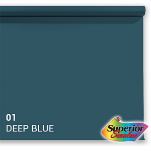 Deep Blue 01 papierrol 2.72 x 11m Superior