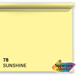 Sunshine 78 fotostudio papierrol 2.72 x 11m Superior