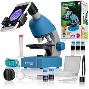Bresser Junior Microscoop 40x-640x (blauw)