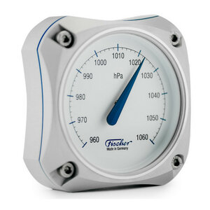 Fischer Cockpit Barometer Zilver Editie