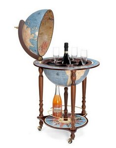 Zoffoli Globe Bar Da Vinci Blue dust 40cm