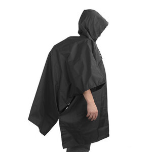 Regenponcho Zwart