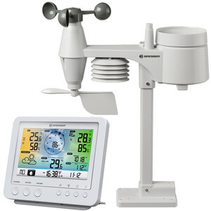 BRESSER Professioneel Weerstation 5-in-1 wit 
