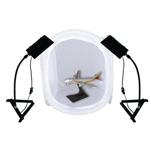 BRESSER BR-2820L Fototent 60x60x60cm voor Productfotografie met LED Verlichting