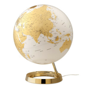 Design wereldbol Licht & Kleur Goud 30cm