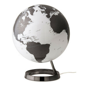 Design wereldbol Licht & Kleur Charcoal 30cm