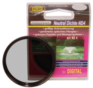 Grijsfilter ND4 (neutral density) 67mm DLP