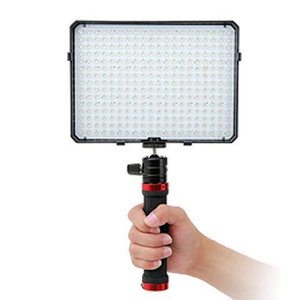 LED Camera Lamp Dimbaar 3000K-8000K incl. Accu