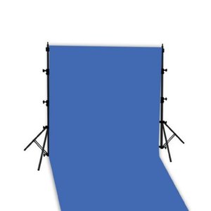 Achtergrond Support BS-2431 + Doek Chromakey Blauw 2,9 x 5m