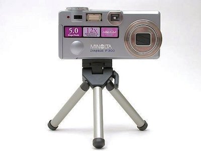 Ministatief voor compact-camera, action camera en webcam.