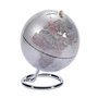 Troika Mini globe Galilei Zilver 13.5cm