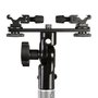 Falcon Eyes Twin Mount Tilting Bracket + 2 x coldshoe