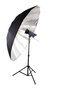 Bresser SM-09 Jumbo Paraplu zilver / zwart afmeting 180cm