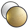 Reflectiescherm-2-in-1-goud-zilver-Ø-50-cm