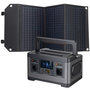 BRESSER Set Power station 500 W + Mobiele zonnelader 60 W