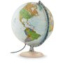 National Geographic Wereldbol Silver Explorer 30cm