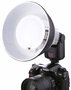 Falcon Eyes Mini Reflector Wit FGA-SR178W 17 cm voor Camera Flitser