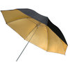 Flitsparaplu BR-BG83 goud-zwart 83 cm