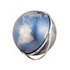 Staande moderne design wereldbol SOJUS BLAUW