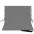 Studio Achtergrond Support BR-D23 + 3x4m doek grijs