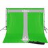 Studio Achtergrond Support BR-D23 + 3x4m Green Screen