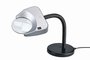 Schweizer loep LED TABLE FOOT 6500K 2x/3x Ø120/31.5mm - bifokal - biconvex