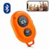 Bluetooth afstandsbediening voor smartphone oranje,