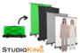 StudioKing Roll-Up Achtergrondscherm FB-150200FGR Grijs