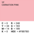 Superior Achtergrondpapier 17 Carnation Pink 1.35 x 11m