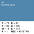 Superior Achtergrondpapier 41 Marine Blue 2.72 x 11m